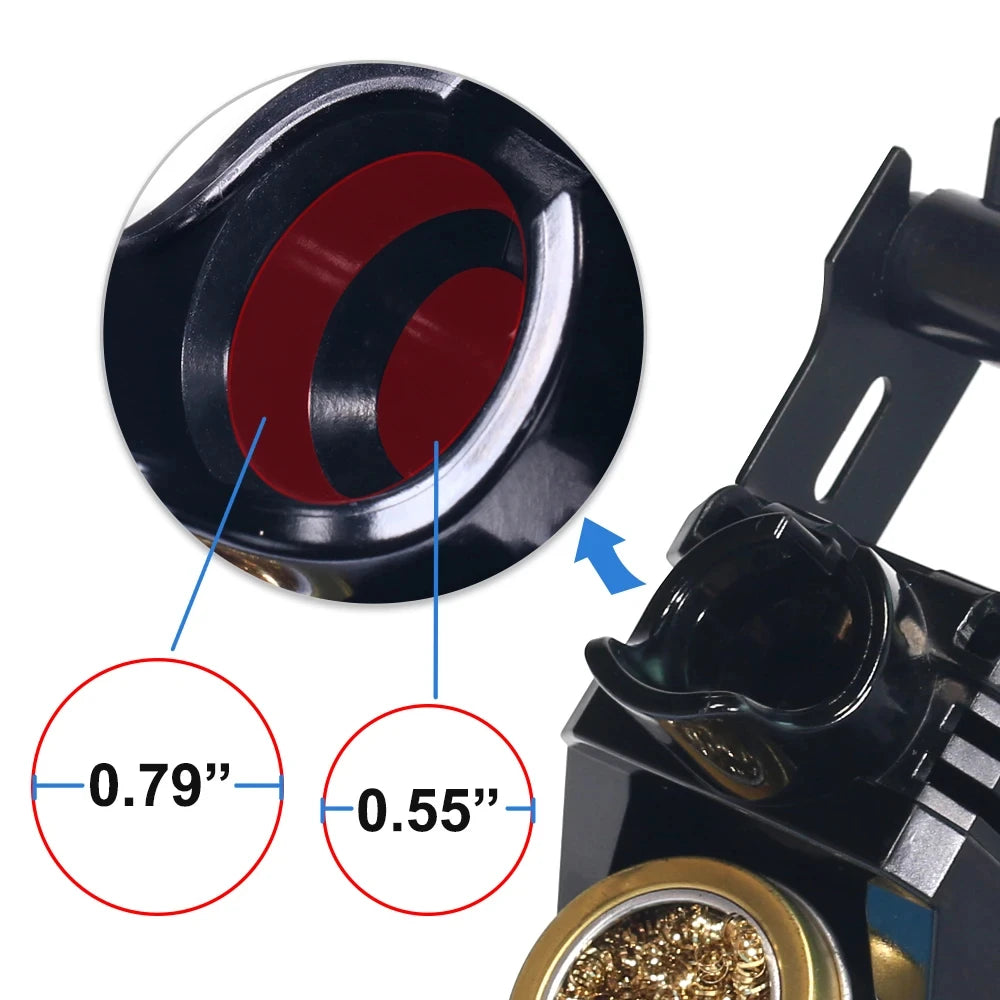 YIHUA Universal Soldering Iron Stand Replacement Soldering Holder High Temperature Resistance With Welding Cleaning Sponge Pads