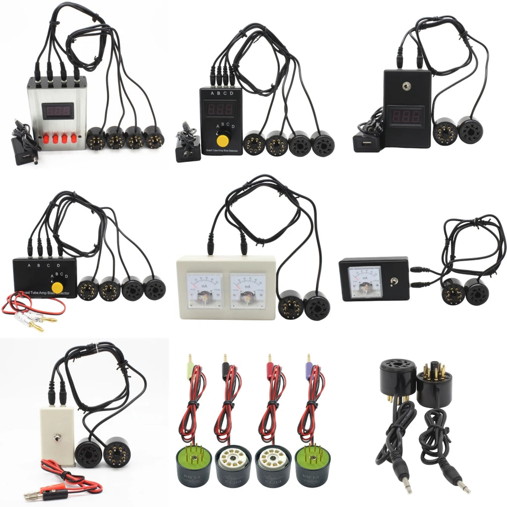 Amptata V8T1T2T3T4T5T6 Vacuum Tube Tester Bias Current EL34 KT88 EL84 6BQ5 7591 6L6 6V6 5881 6550 KT66 KT100 KT120 mA Match Tool