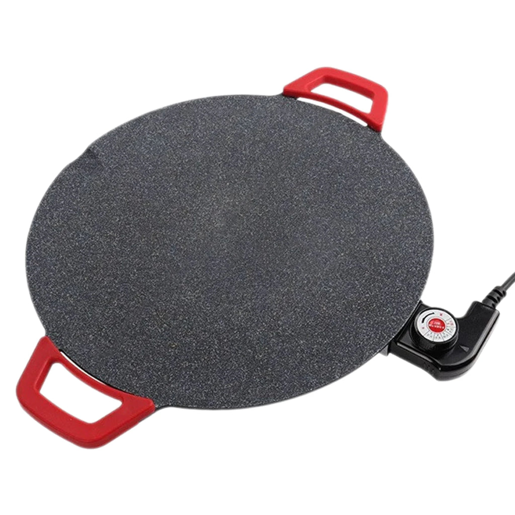 Electric Indoor Griddle Pan,Non-Stick Electric Bbq Grills,Portable Countertop Electric Grills Pan,For Family Gathering