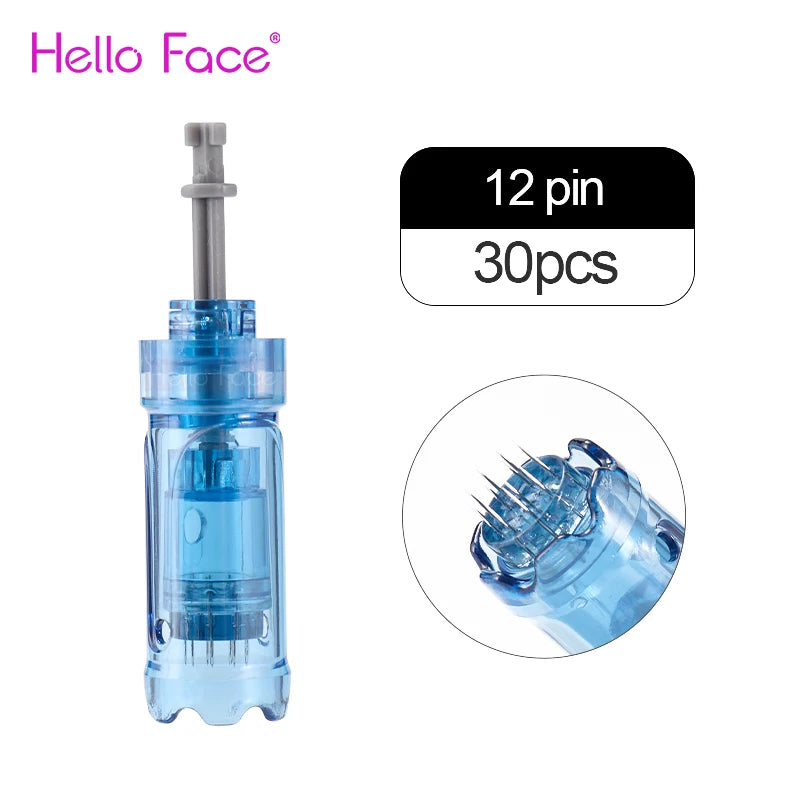 Dr. pen M8S Needle A8S Tips  A9 Pin A11 MTS Microneedle  Anti- back flow Design Bayonet Cartridge Needle length 0.25 MM