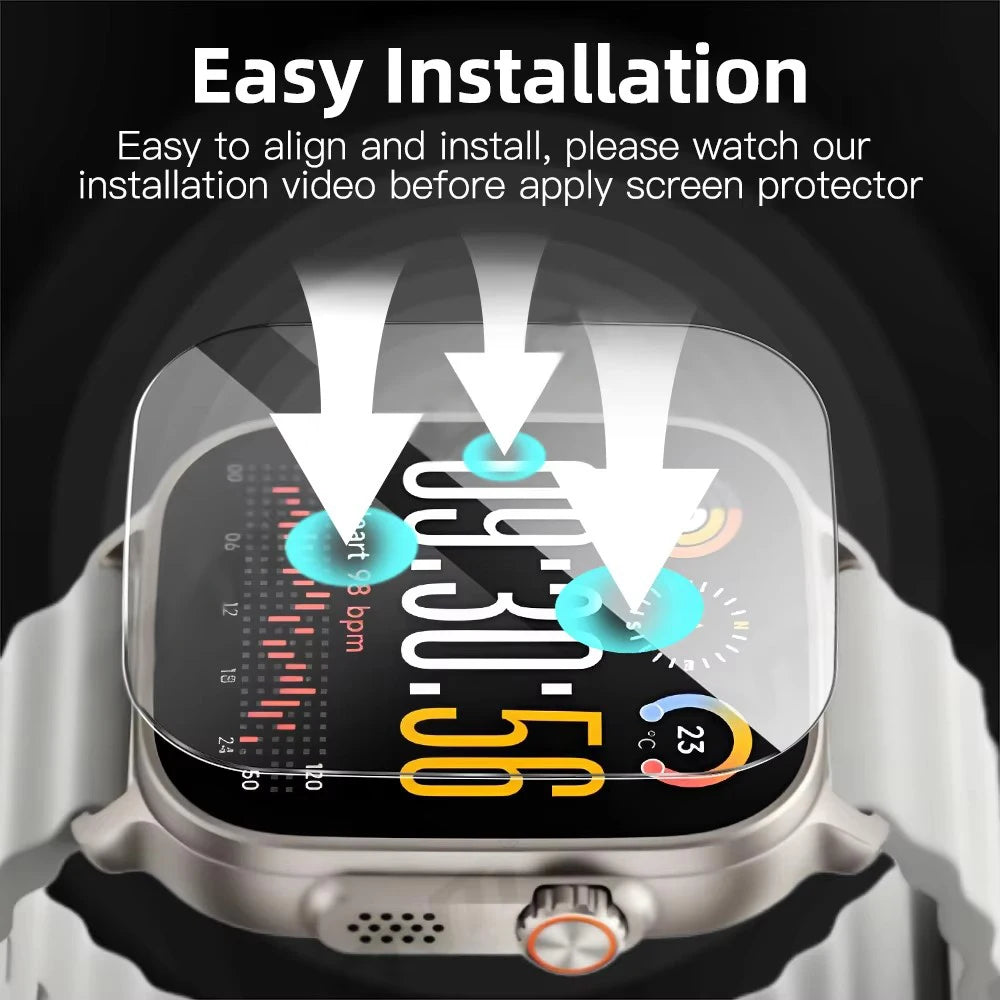 Tempered Glass Screen Protector For Realme Watch 5 Full Cover 9H HD Protective Glass For Realme Watch 5 Accessories
