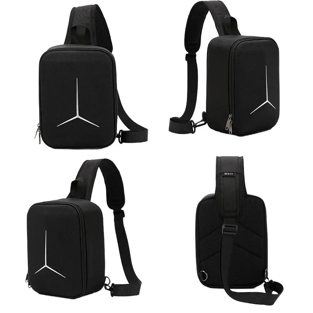 Carrying Case For DJI Neo 2 , Portable Drop Resistant PU Protective Shoulder Bag , Compatible With RC-N3/RC-N Remote Controller