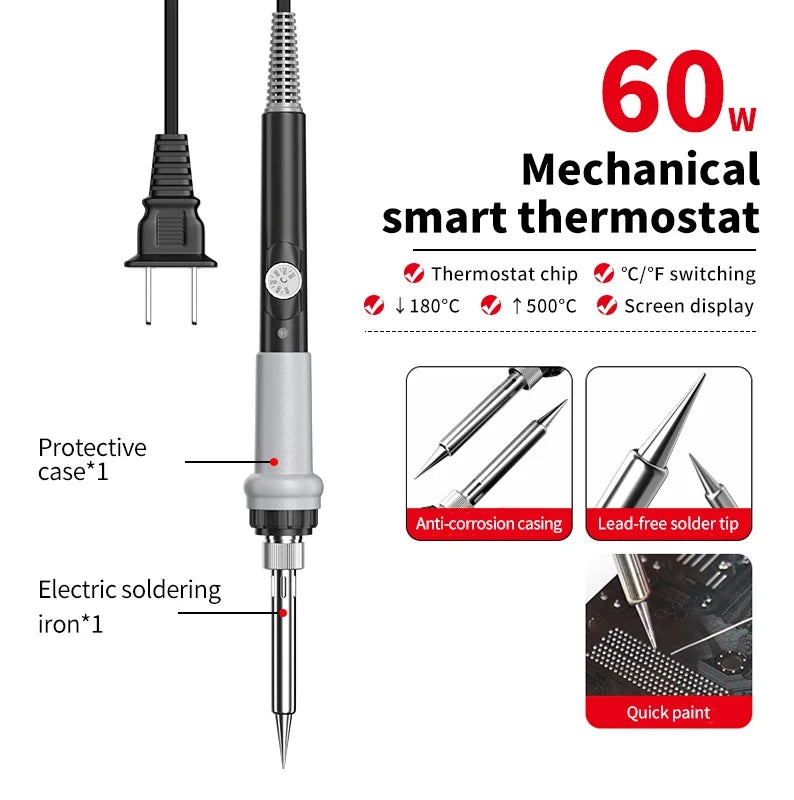 80W 100W 150W 200W 300W Electric Soldering Irons Pencil Soldering Iron Station Tool Welding Repair Rework
