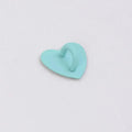 Adhesive Metal Heart Phone Charm Holder Mobile Phone Xyun Finger Ring Stand Hooks Buckle Charms Clasp DIY Accessories String