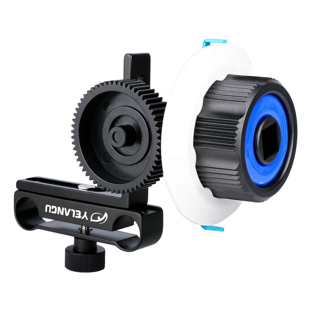 YELANGU Portable Mini Follow Focus Quick Focus Wireless Lens Control For DSLR Camera Gimbal BMPCC 4K Accessories