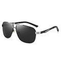 2023 New Square Photochromic Polarized Sunglasses Men Change Color Sun Glasses Chameleon Anti-glare Driving Oculos De Sol