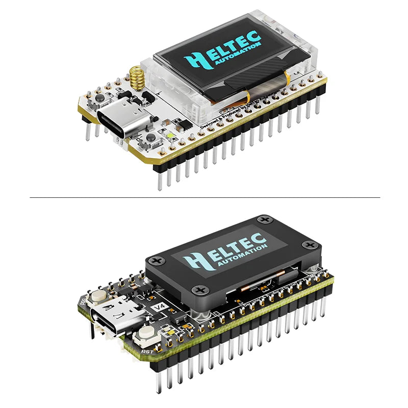 Heltec V3/V4 WiFi LoRa 32 868MHz Development Board With Dual Antenna Meshtastic  Bluetooth For Meshcore  Arduino PlatformIO
