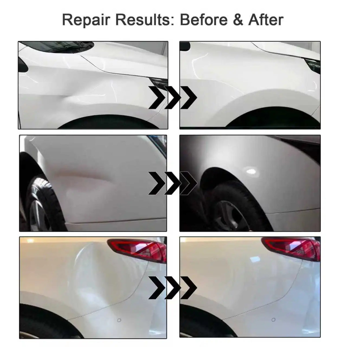 Car Hook Rods Paintless Dent Repair Hail Remover Hooks Rods Kits Auto Body Dents Repair Tool Stainless Steel Hands Tools