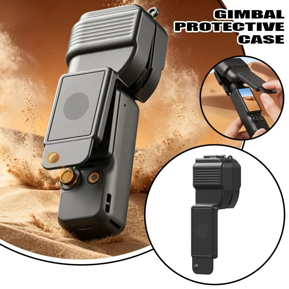 Shockproof Protective Cover Case For DJI Osmo Pocket 4 Hard Shell Anti Scratch Guard For Camera And Lens All Around Protection