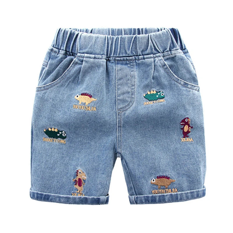 IENENS Kids Boys Beach Shorts Jeans Children Clothes Pants Denim Clothing Bermuda Infant Toddler Baby Boy Casual Trousers