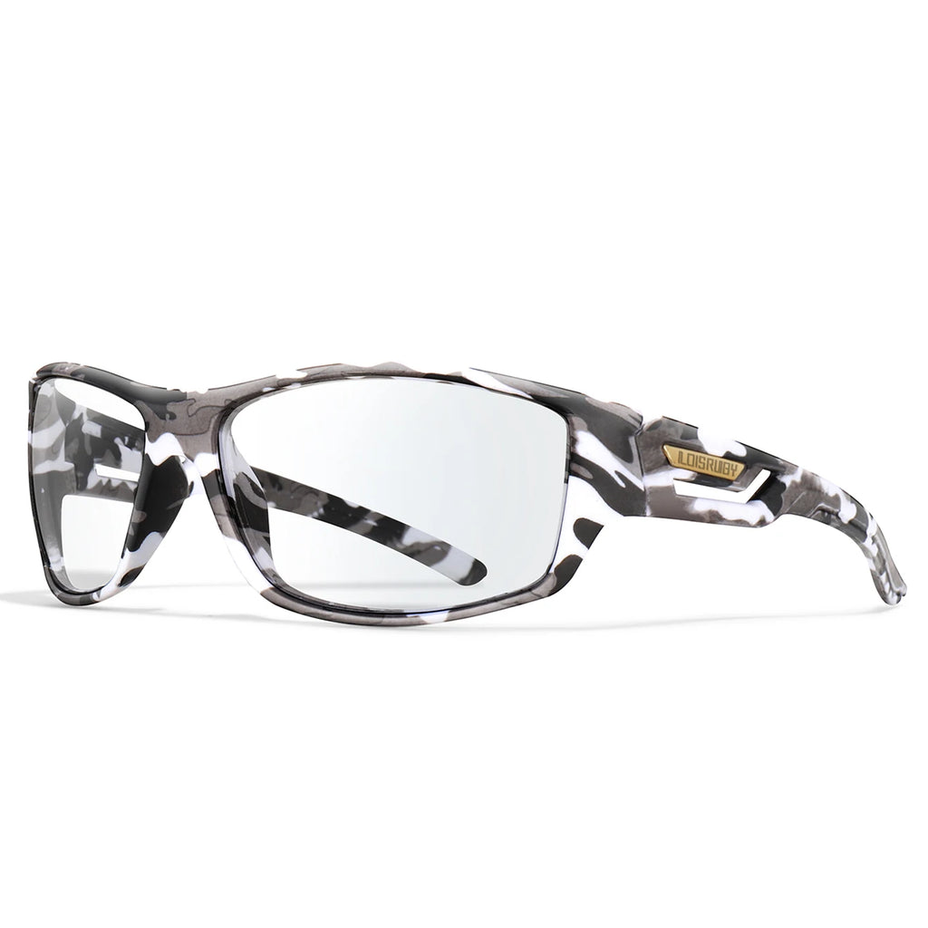 Photochromic Motorcycle Sunglasses Men Women Outdoor Cycling Driving Hiking Eyewear Fishing UV400 Protection Goggles