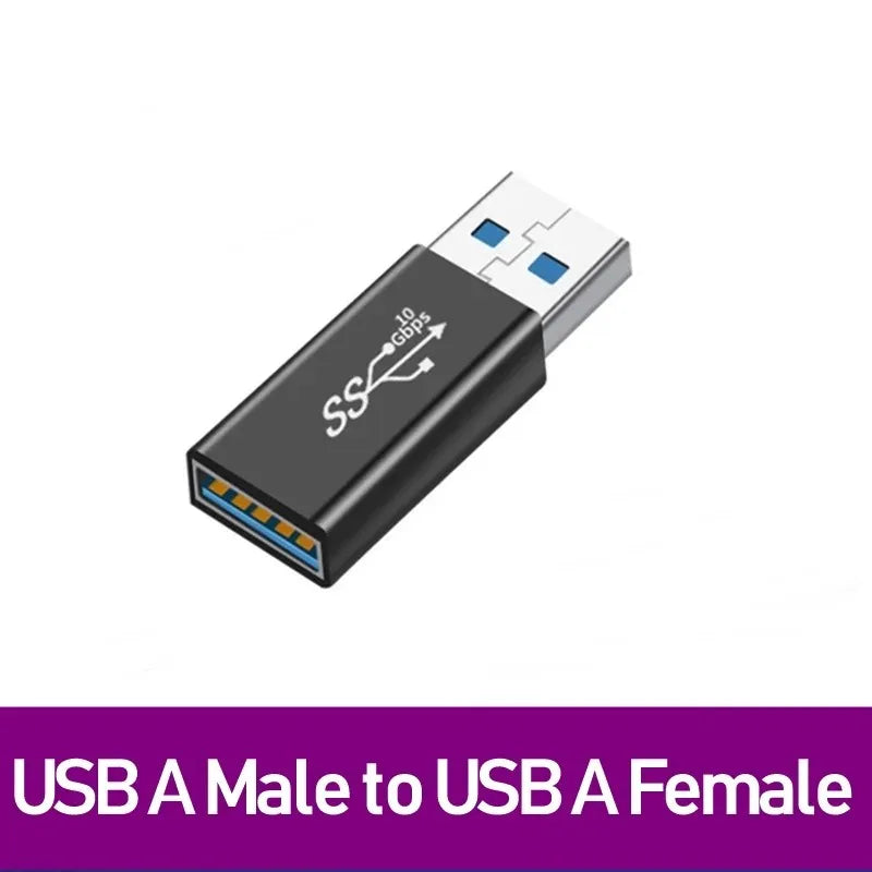 Universal USB 3.0 OTG Type C Adapter USB C Male to USB-A Male Female Converter for Macbook Huawei Samsung Xiaomi Ipad Connector