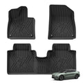 LUCKEASY Left /Right Drive for Zeekr 7X 2024-2026 Car Floor Mats Cargo Liner Backrest Trunk Pad Foot Mat All Weather Accessories