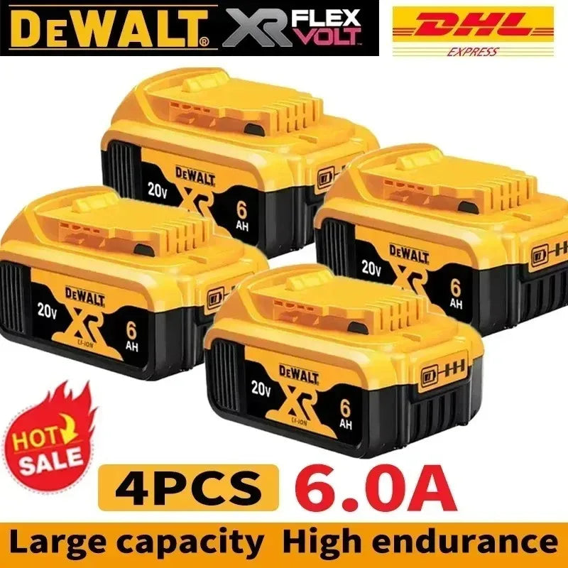 Original Dewalt 20V Battery, 2.0Ah-9.0Ah Battery DCB200 DCB609 DCB206 DCB606 DCD805 For Dewalt Power Tool Replacement Battery