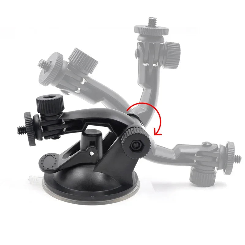 Gimbal Car Bracket Car Suction Cup Stable Mount Holder with Adapter Clip for DJI Pocket 3 Osmo Pocket 1/ 2 Camera  Accessories