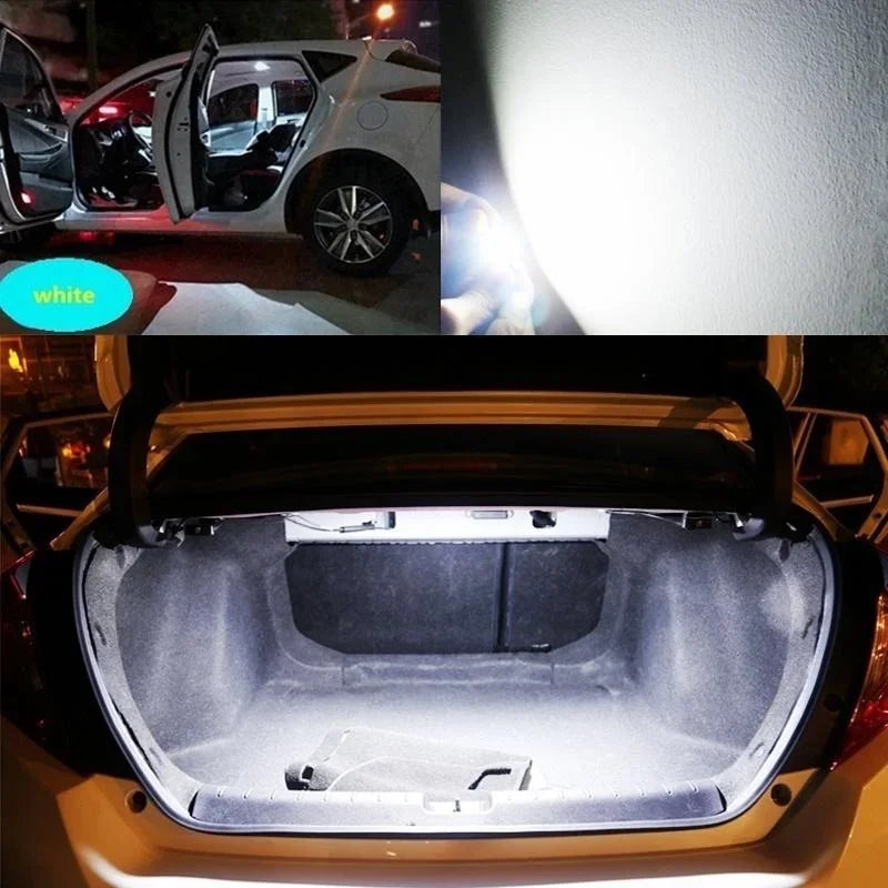 Brand New Universal Car Interior Light T10 1156 Festoon 31 42mm Upgrade Kit for Auto Interior Dome License Plate Trunk Lights