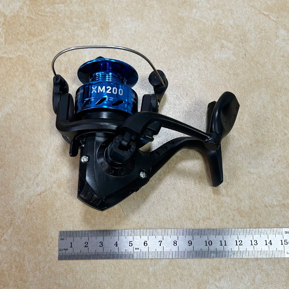 Plastics Spinning Fishing Reels 5.2:1 Wheel Spinning Reel Fishing Lure Wheel Vessel Bait Casting Flying Fishing Trolling