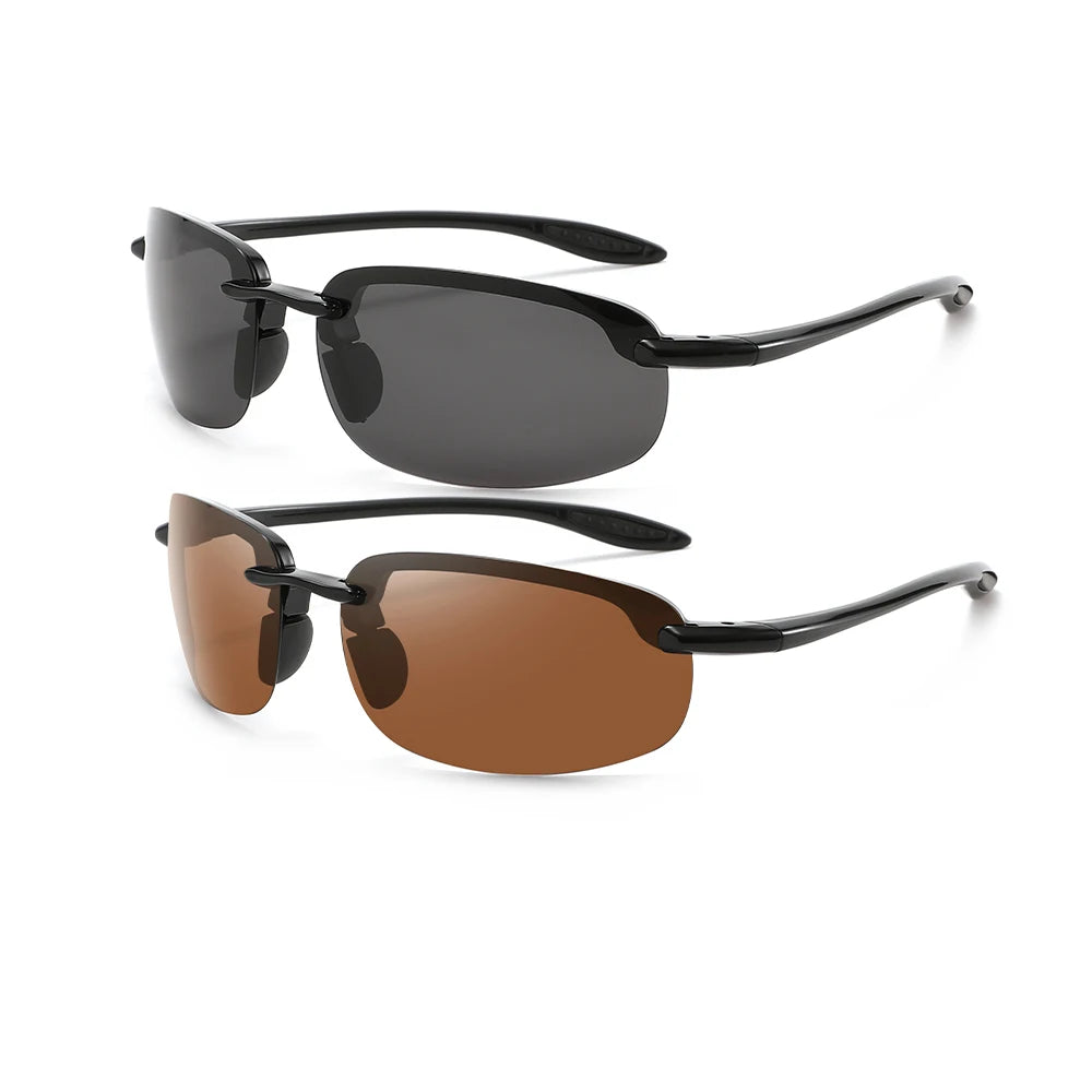 Polarized Sports Sunglasses TR90 Material Flexible & Durable - UV Protection for Driving Fishing Golf Cycling Unisex