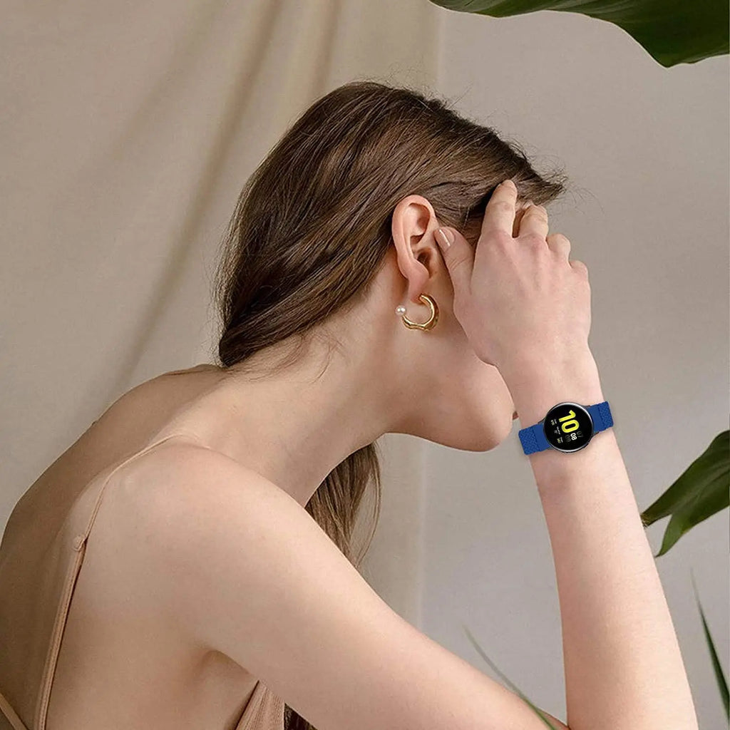 20mm 22mm Watch Straps For Amazfit GTS/4/3/2/2e/GTS2 Mini/GTR 4/3 pro/GTR2/2e/2 Braided solo loop Bracelet Amazfit bip 6 5 band