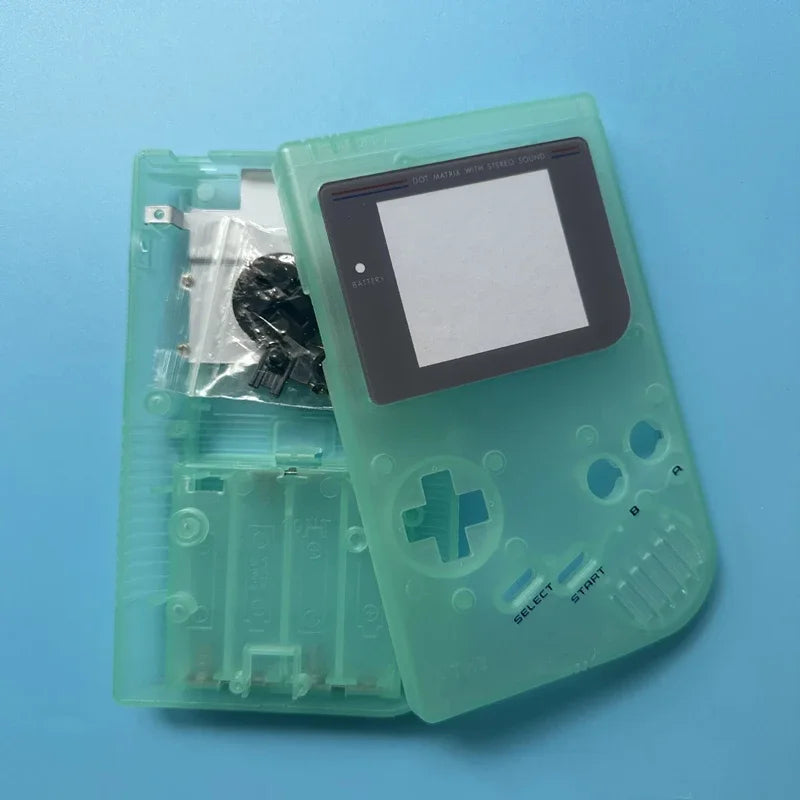 For Gameboy Classic GB DMG Shell Replacement Kit High Quality Console Housing With Buttons Conductive Pads Screws Accessories