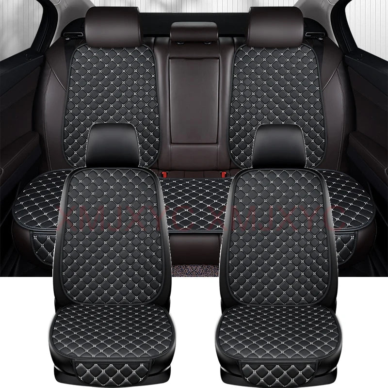 Pu Leather Car Seat Cover Cushion for HYUNDAI Tucson Santa FE I30 I40 Veloster Genesis Venue Terracan Ioniq Interior Accessories