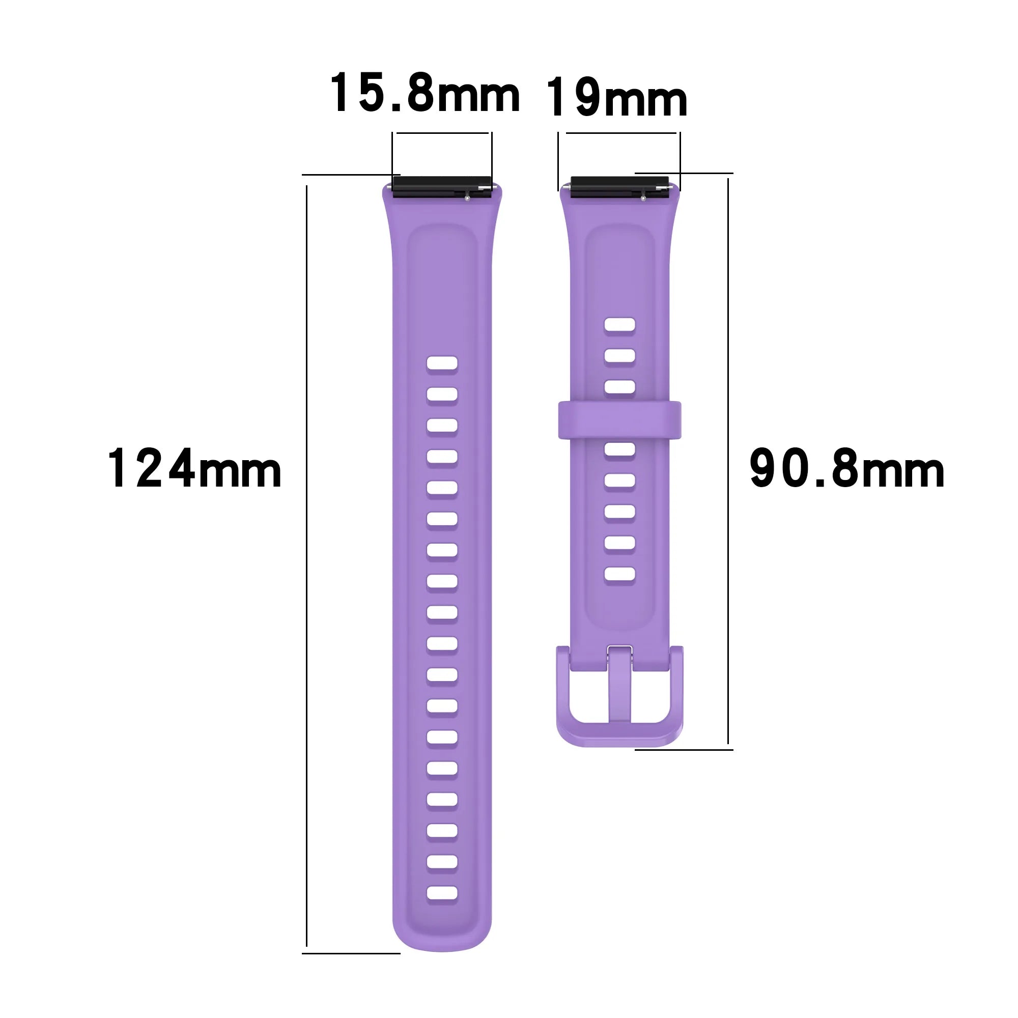 Silicone Band for Huawei Band 7 Strap 45mm Correa Bracelet Huawei Band Series 7 45mm Strap Watch Protective Accessories