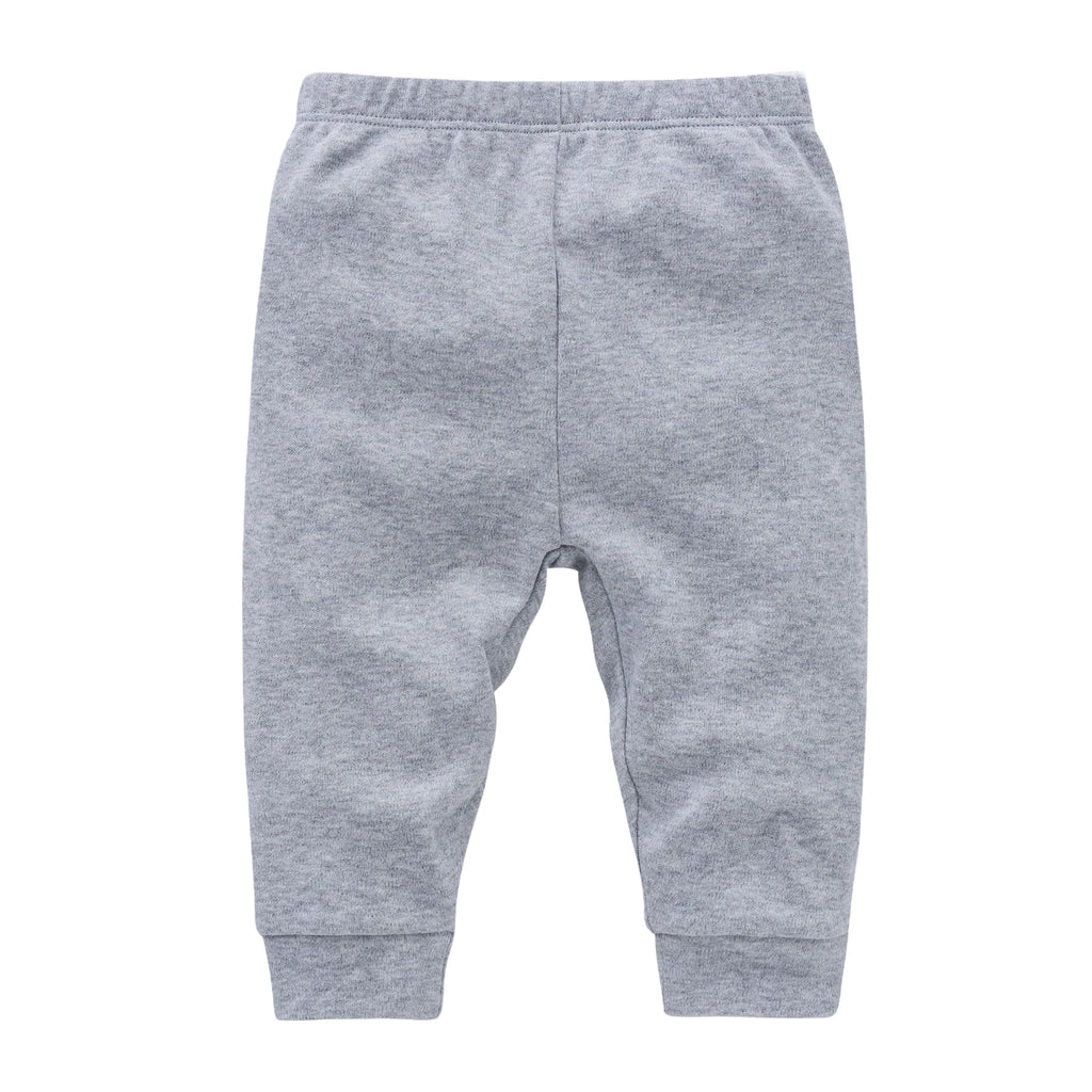 Kavkas 0-12M Cotton Newborn Baby 4 Pcs/lot Boy Girl Pants Solid  Long Trousers Casual Baby Leggings For Girls Boys Spring Autumn