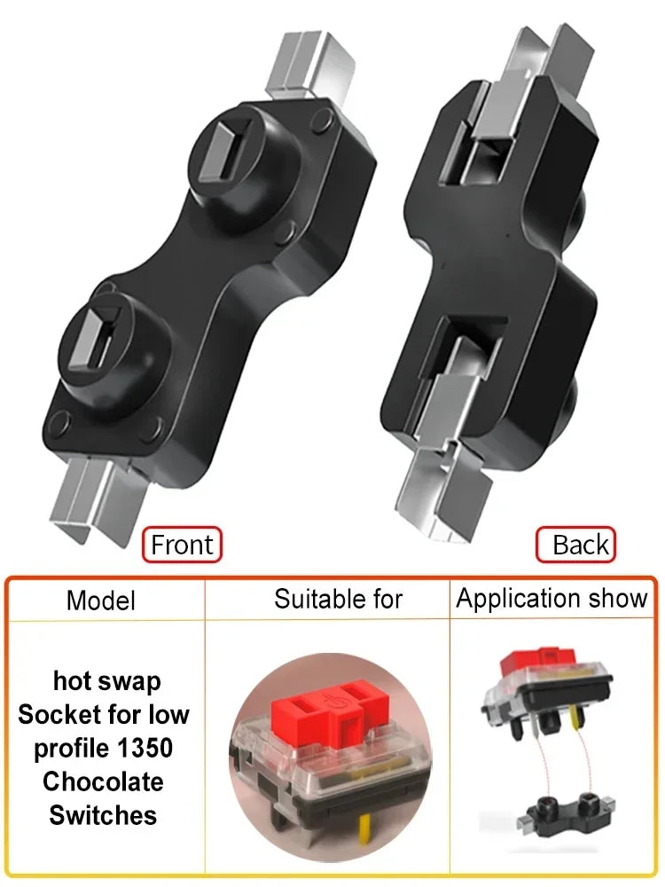 10/30/70/110pcs Kailh Hot Swapping PCB Socket Mechanical Keyboard Hot Swap Dock for Outemu Cherry MX Switches DIY Connector