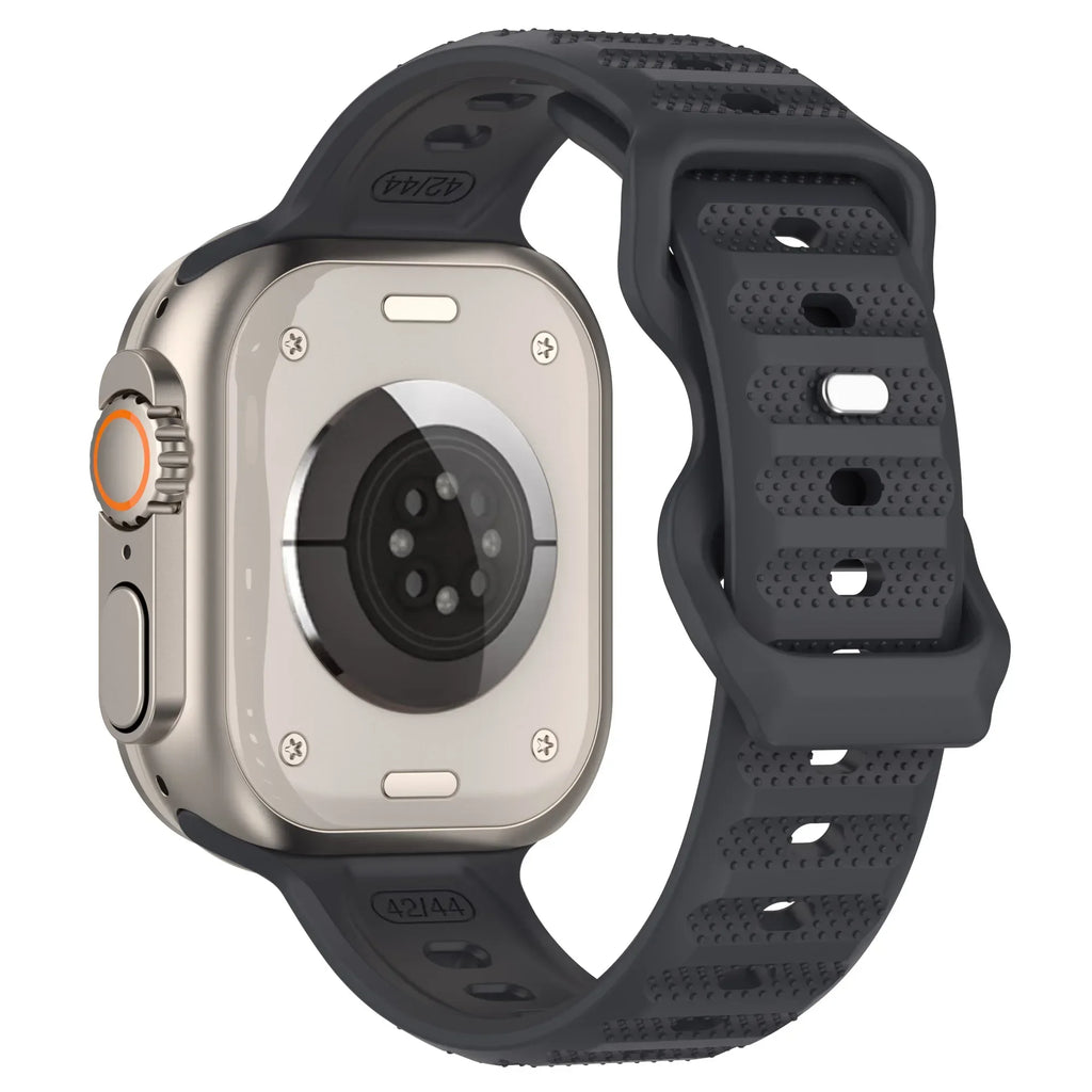 Silicone Strap for Apple Watch Band series 10 42mm 46mm 9 8 7 41 45mm ultra2 49mm 44 40 38 42mm Correa Band for Iwatch 6 SE 5 4