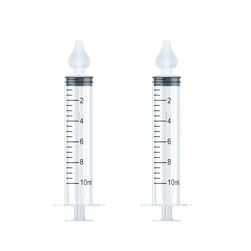 Needle Tube Baby Nasal Aspirator Syringe Baby Nose Cleaner Kids Rhinitis Nasal Washer Reusable Nasal Irrigator Washing for Child