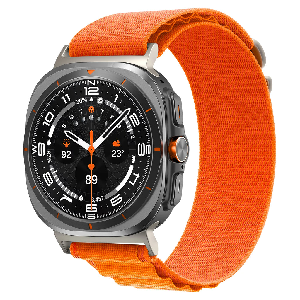Alpine Loop For Samsung Galaxy Watch Ultra 2025 Strap 47mm Accessories Sports Nylon Bracelet correa Galaxy watch ultra band 47mm