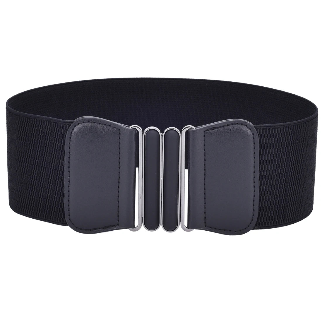 Women's Wide Belt Elastic Plus Size Vintage Buckle Waist Seal Pairing with Women Dresss weaters Jackets Sweater and Down Jackets