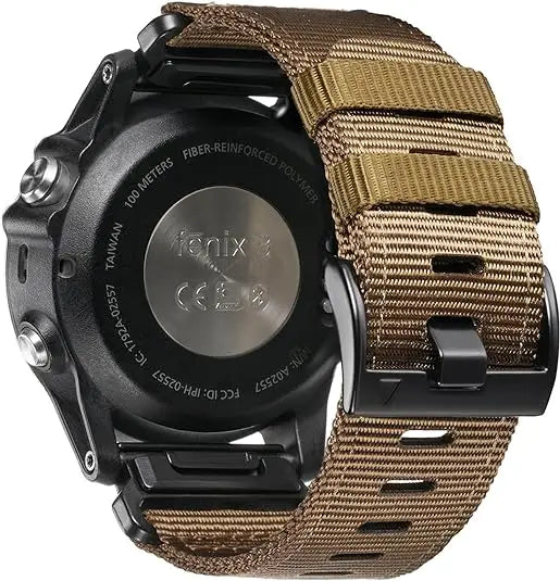 QuickFit 22mm 26mm Nylon Strap For Garmin Fenix 7 7X 6X Pro/Epix Pro Gen 2 51mm 47mm/Fenix6 5Plus 5XPlus Braided Watchband