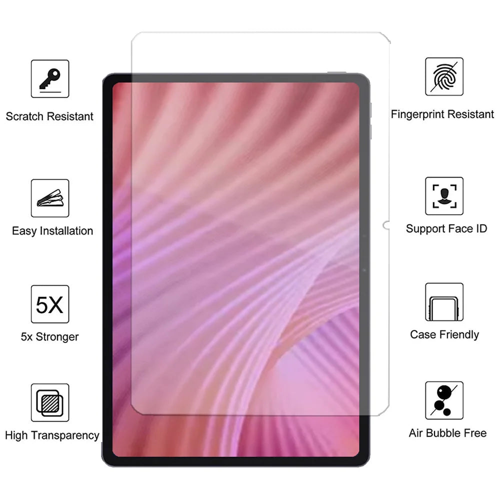 2PCS Tempered Glass Screen Protector for Lenovo Tab 2025 10.1'' Tablet for TB-311FU TB-311XU Protective Film HD Clear