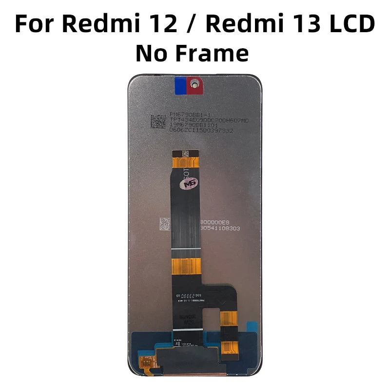 A- IPS For Xiaomi Redmi 12C 22120RN86G 12 LCD 14R 14C Display Touch Screen Digitizer Replace For Redmi 13C LCD 13 Display 15 15C