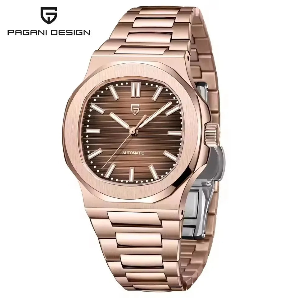 PAGANI DESIGN 2026 New Watches mens Luxury Seagull ST16 Mechanical Mens Automatic Watches Sapphire Stainless Steel Waterproof