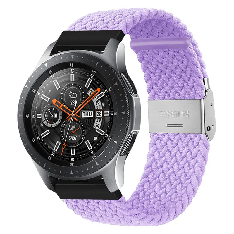 20mm 22mm Nylon strap for Samsung Galaxy Watch 3 42mm 46mm Gear S3 Active 2 Watch Adjustable Bracelet For Amazfit Huawei Correas