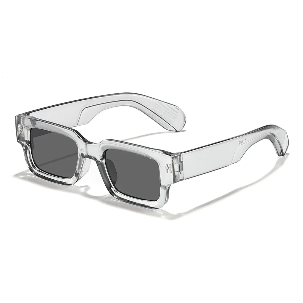 Unisex Retro Square Sunglasses Classic UV Protection Plastic Frame Shades Eyewear Outdoor Travel Driving Sun Glasses UV400