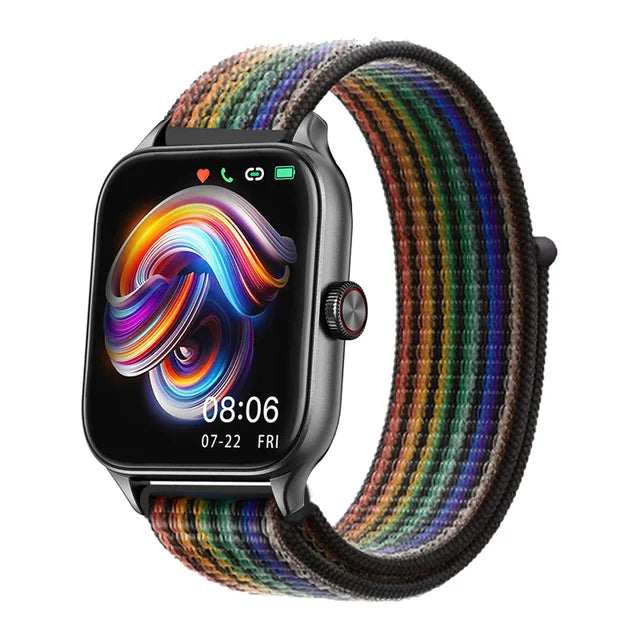 20mm 22mm Nylon Loop Strap for Amazfit GTR 47mm/GTR4 3 Pro/GTS 4 mini/3 Bracelet for Amazfit Balance 3 2/bip 5 6 Max/Stratos 2 3