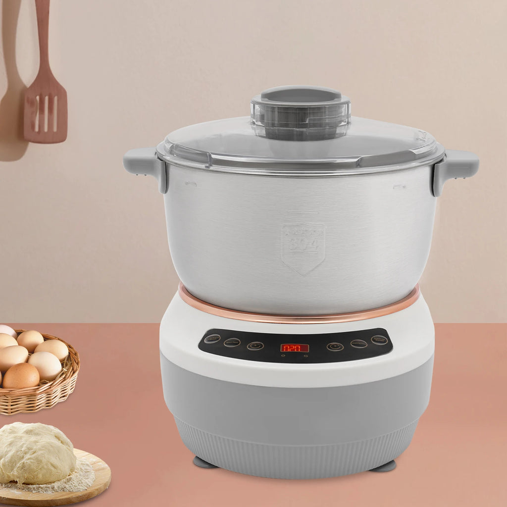 5L Electric Dough Maker US Standard with Ferment Function Electric Flour Kneading Machine Dough Mixer for Bread Pizza Dough