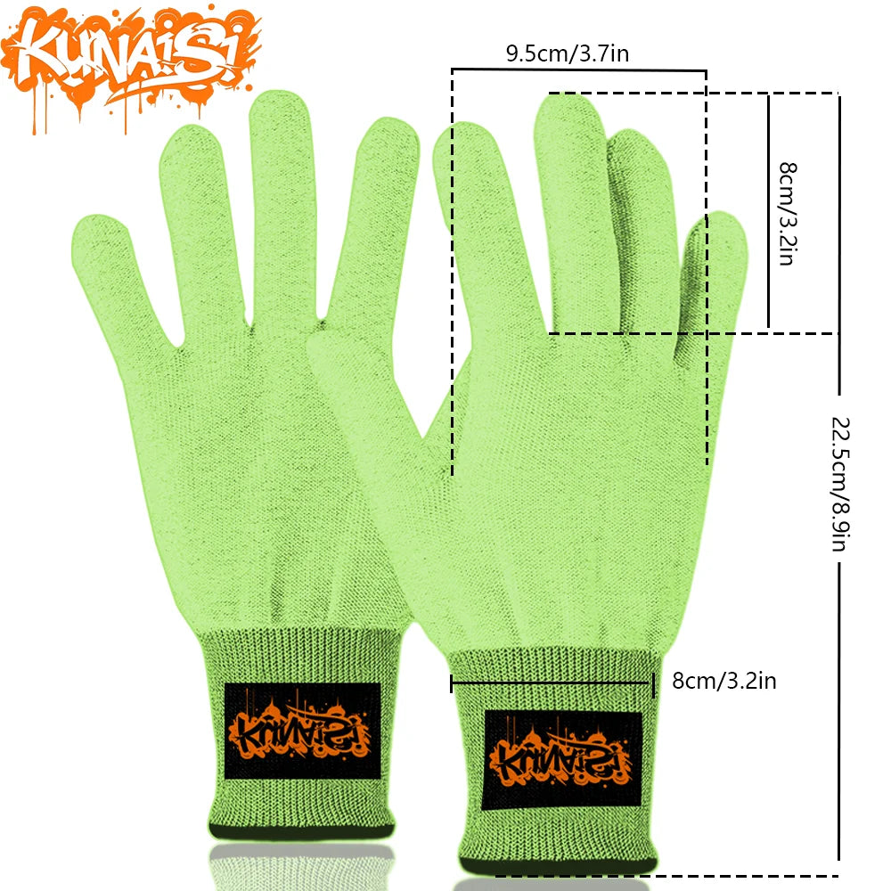 Professional Car Film Gloves, Dust-Free Paint and Film Application Gloves, Polyester Fiber Material, No Electricity Needed, for