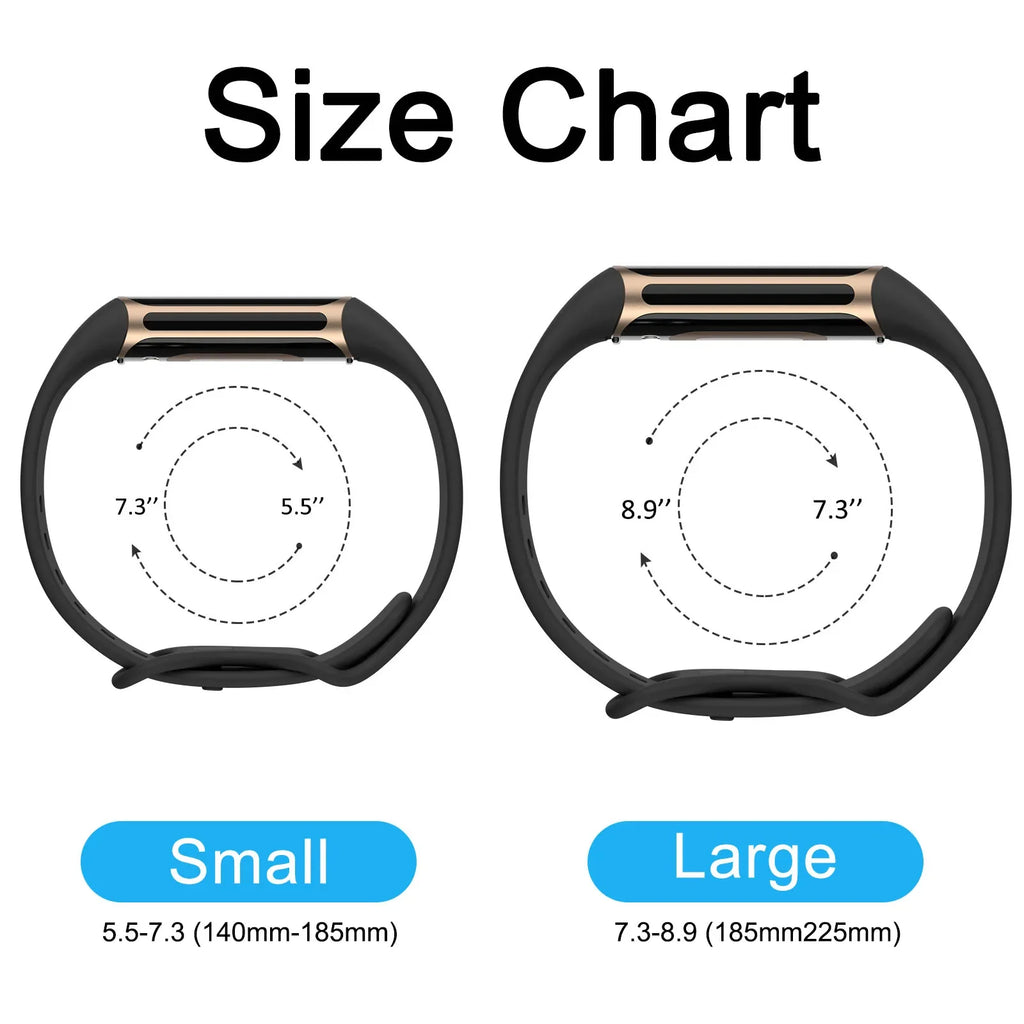 Soft Smatwatch Band for Fitbit Charge 5 6 Strap Adjustable Watchband for Fitbit Charge 5/Charge 6 Correa Wistband Replacement
