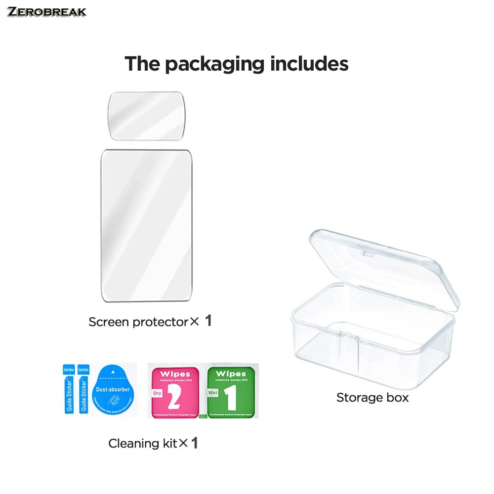 Screen Protector Tempered Glass For DJI Osmo Pocket 4/3 Ultra-Clear Anti-Scratch Lens Film For DJI Pocket 4 Accessories