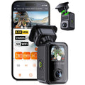 Vantrue E360 DashCam 5.2K 360° Panoramic 5GHz WiFi&GPS Dual STARVIS 2 HDR Voice Control Touch Control Car accessoriesr