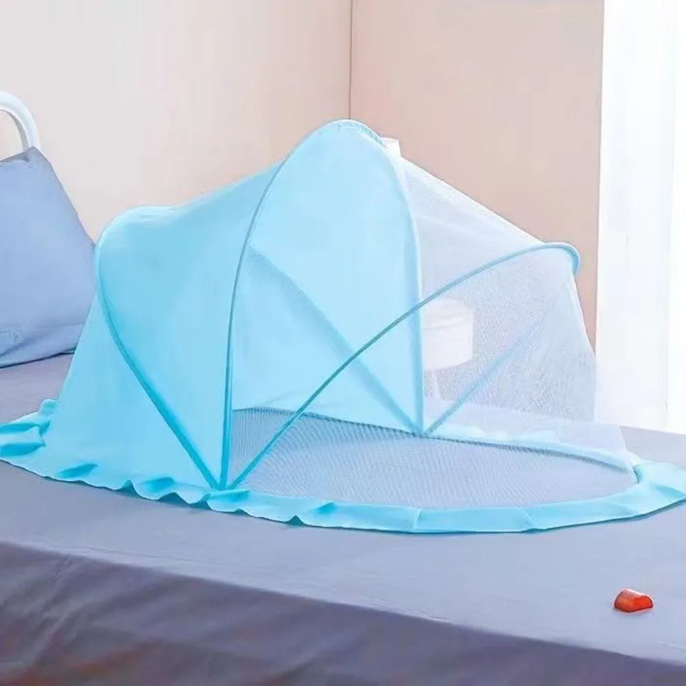 New Foldable Bed Mosquito Net Baby Accessories Undecided Baby Canopy Yurt Plastics Sunshade Mosquito Cover