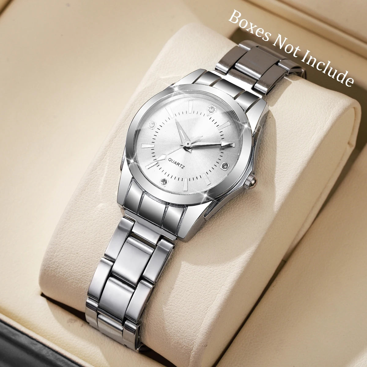 Fashion Rhinestone Women Watches Casual Quartz Wrist Watches For Ladies Clock Reloj Mujer（Without box）