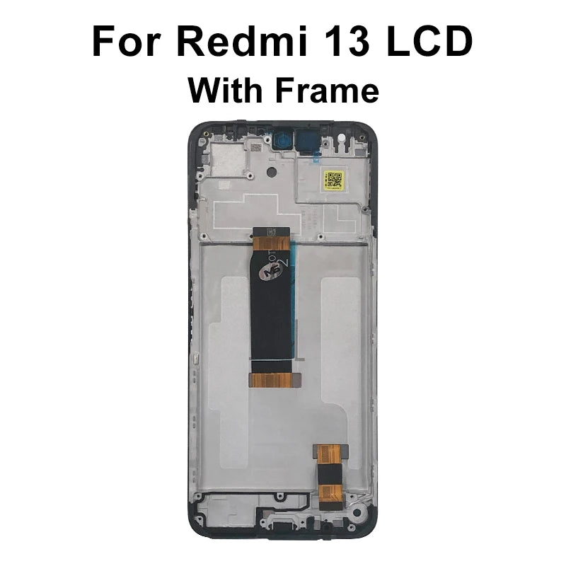A- IPS For Xiaomi Redmi 12C 22120RN86G 12 LCD 14R 14C Display Touch Screen Digitizer Replace For Redmi 13C LCD 13 Display 15 15C