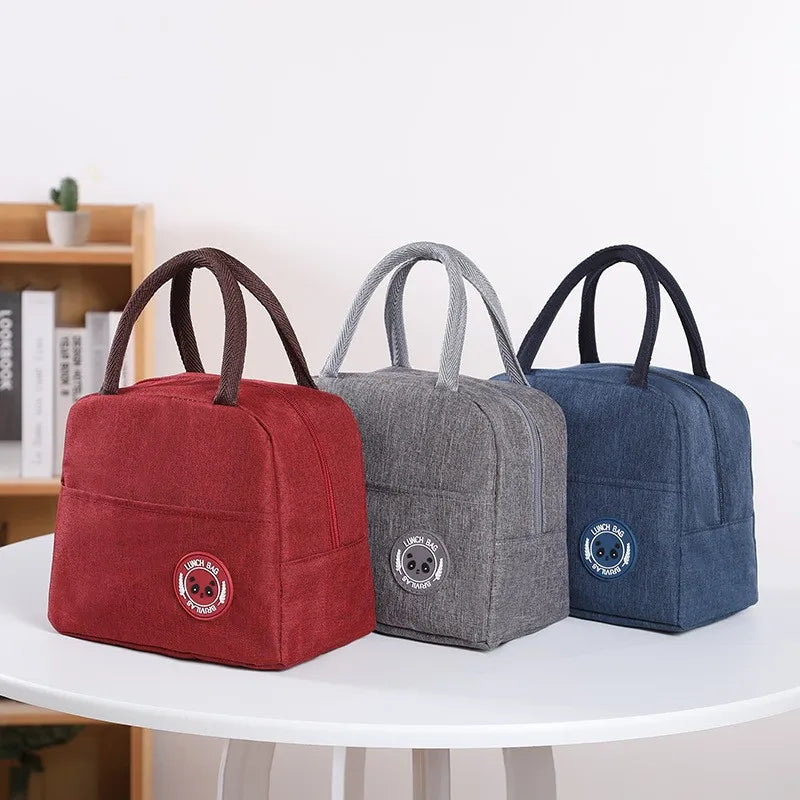 Insulated Lunch Bag Insulation Bento Pack for Men Women BPA Free Leakproof Food Container Carrier with Handle