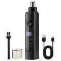Rechargeable Nose Hair trimmer and Facial Hair remover for Men Nose Hair Shaver for nasal clearance - portable grooming tool for