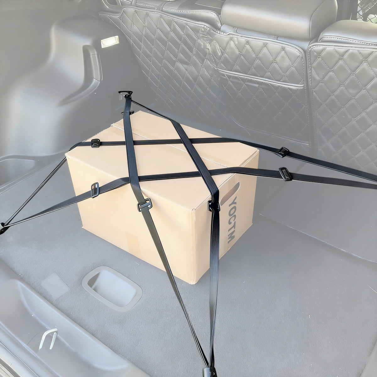 Car Trunk Organizer Elastic Strap Heavy Duty Cargo Strap Rope Hook for Jeep Wrangler TJ JK JL Gladiator JT 1997-2026 Accessories
